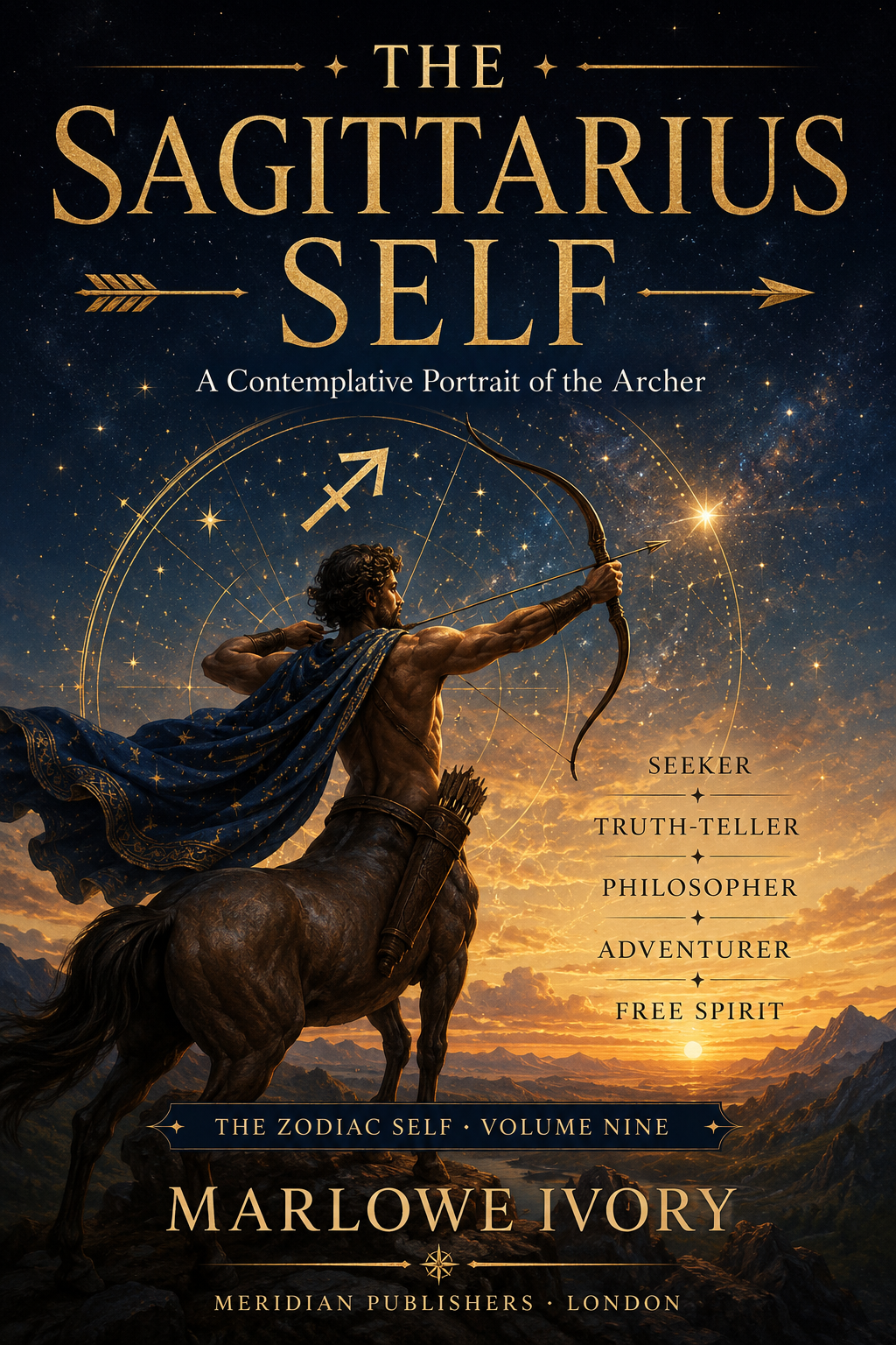 The Sagittarius Self: A Contemplative Portrait of the Maiden (The Zodiac Self) cover